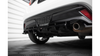Splitter Toyota Yaris IV GR Sport Tył Środkowy z Dyfuzorem