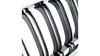 Grill BMW 6 F13 F12 F06 podwójne żeberka Chrome & Black