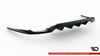 Splitter Porsche Panamera Turbo 970 Rear Central with Diffuser Gloss Black