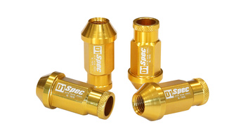 Wheel lug nuts D1Spec Replica M12x1,5 gold