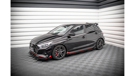 Dokładka Hyundai I20 N III Progi Street Pro Black + Gloss Flaps