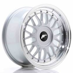 JR Wheels JR23 16x8 ET20-45 BLANK Hyper Silver w/Machined Lip