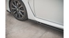 Diffuser Lexus IS II F Side Skirts Gloss Black