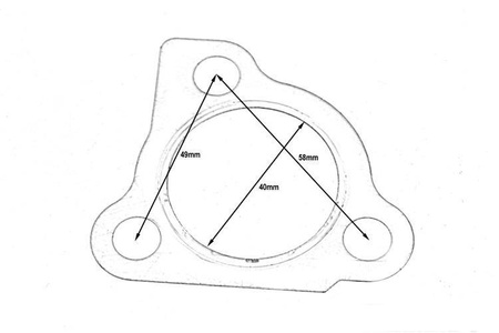 TurboWorks Turbo Gasket KKK K03 K03S