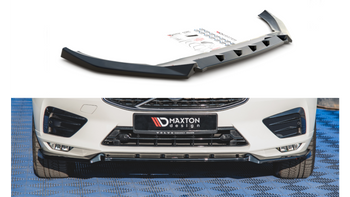 Splitter Volvo XC60 II R-Design przód v.2 Gloss Black