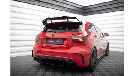 Spoiler Cap Mercedes-Benz A W176 AMG Facelift Gloss Black