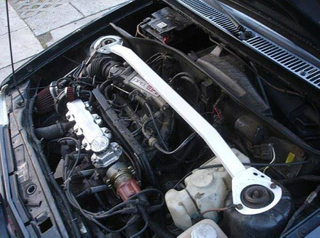 Rozpórka Opel Corsa A przednia górna Black