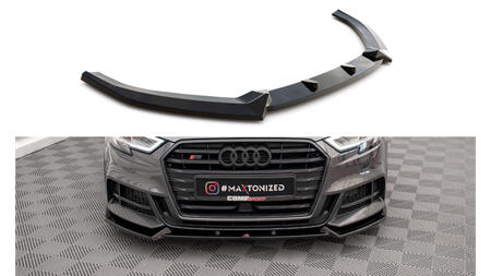 Splitter Audi A3 8V Facelift S-Line Front v.1 Gloss Black