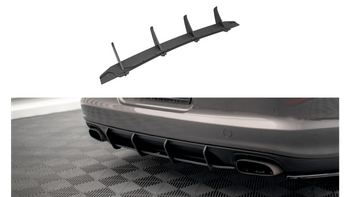 Diffuser Porsche Panamera Panamera Diesel 970 Rear Street Pro Black