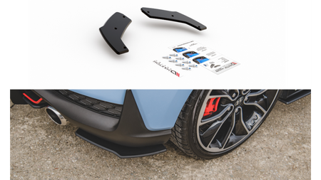 Splitter Hyundai I30 III N Tył Boczne Racing Durability Black