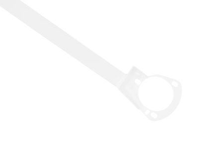 Front upper strut bar BMW 5 E39 White
