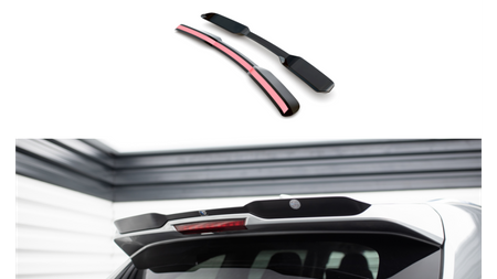 Spoiler Cap Toyota Highlander IV Gloss Black