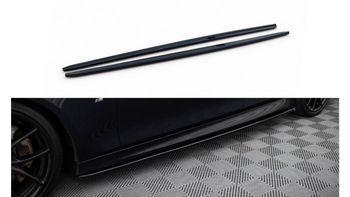 Diffuser BMW 5 F10 F11 M-Pack Side Skirts v.2 Gloss Black