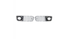 Fog Light Covers Audi A4 B8 Gloss Black