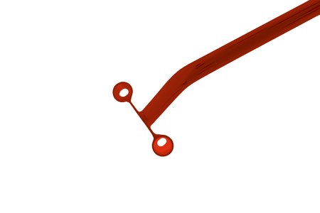 Rozpórka BMW X5 E53 przednia górna Red