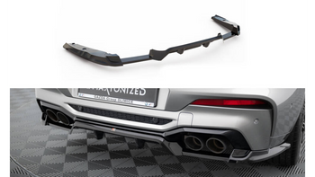 Splitter BMW X4 M F98 Rear Central with Diffuser