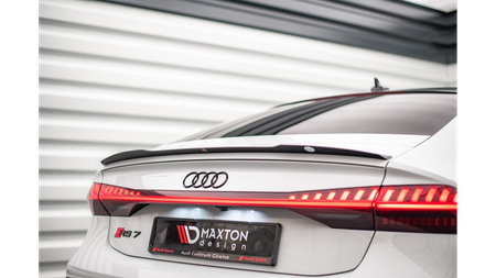 Spoiler Cap Audi A7 C8 Gloss Black