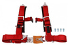 Racing seat belts 4p 2" Red - Offroad