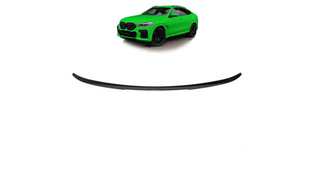 Spoiler BMW X6 G06 Lip Gloss Black