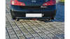 Splitter Infiniti G37 Rear Gloss Black