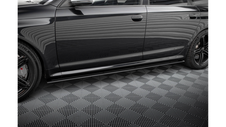 Dokładka Audi RS6 C6 Progi Street Pro Black