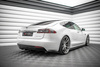 Diffuser Tesla Model S Facelift Rear Gloss Black