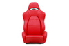 Racing seat DRAGO PVC Red