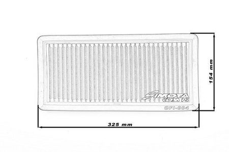 Simota Panel Filter OFI004 325x154mm