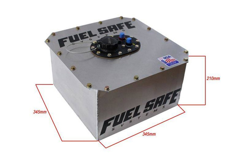 FuelSafe 20L FIA tank with aluminium cover