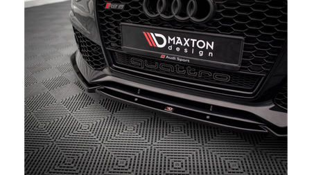 Splitter Audi A6 C7 przód RS6 Look Gloss Black