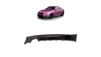 Diffuser BMW 2 F22 F23 Rear Gloss Black