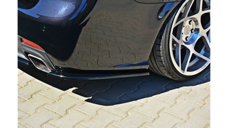 Splitter Saab 9-3 Turbo X Rear Side Gloss Black