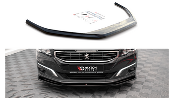 Splitter Peugeot 508 GT I Facelift Front v.2 Gloss Black