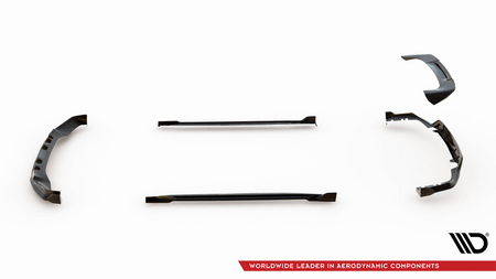 Splitters set BMW X5 G05 M-Pack Facelift Carbon