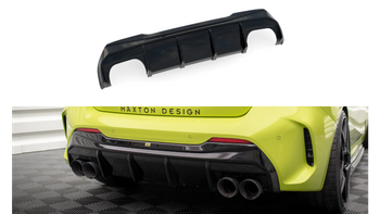 Dokładka BMW 1 F40 M-Pack Zderzak Tył v.3 Wersja Z Podwójnym Wydechem Gloss Black