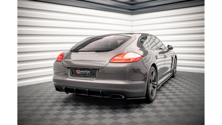 Diffuser Porsche Panamera Panamera Diesel 970 Rear Street Pro Black