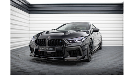 Splitter BMW 8 F93 M-Pack Front v.1 Gloss Black