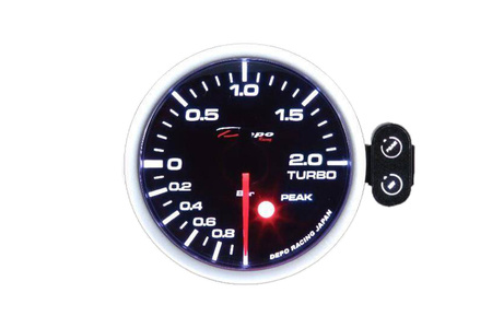 Depo Gauge PK 52mm - Turbo Electric -1 to 2 BAR