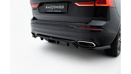 Splitter Volvo XC60 Mk2 Rear Central with Diffuser