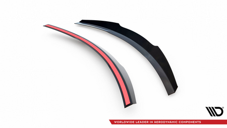 Spoiler Cap Mercedes-Benz A W176 AMG Facelift Gloss Black