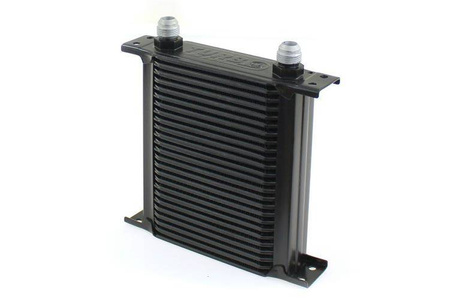 TurboWorks Oil Cooler Slim Line 25-rows 140x195x50 AN8 Black