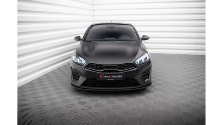 Splitter Kia ProCeed I GT Facelift Ceed GT III Facelift Front Pro Black