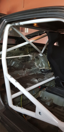 Bolt-in Roll Cage Honda CRX ED9 EE8 Red