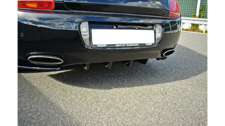 Diffuser Bentley Continental GT I Rear Valance Gloss Black
