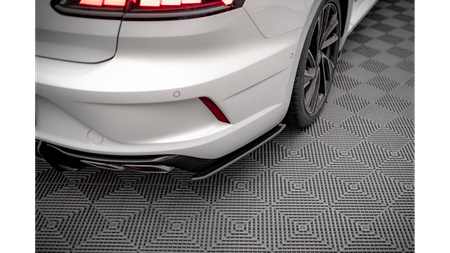 Splitter Volkswagen Arteon R Rear Side Street Pro Black