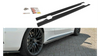 Diffuser Mercedes-Benz C C205 63AMG Side Skirts Gloss Black