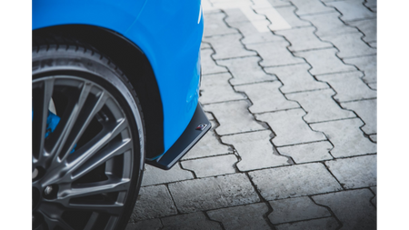 Splitter Ford Focus III RS Rear Side Racing Durability Black
