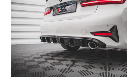 Diffuser BMW 3 G20 G21 Rear Valance Gloss Black