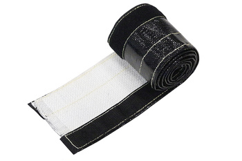 TurboWorks Heat resistance hose cover 40mm x 1m Black