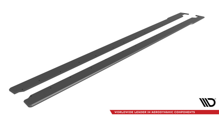 Diffuser Honda Civic X Sport Side Skirts Street Pro Black-Red